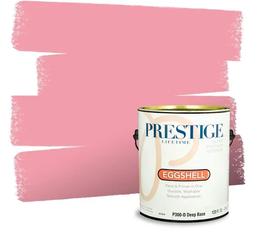 Vista 626 de Prestige Paints Pintura exterior e imprimación en uno, 1 galón, plano, coincidencia comparable de Valspar* Amber Rose*