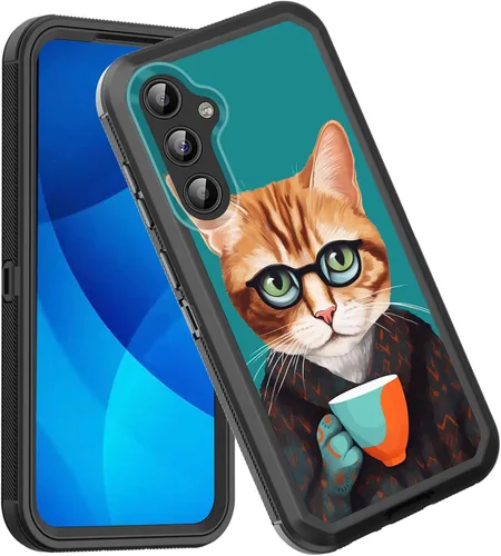 Vista 135 de Funda para Galaxy A14 5G, a prueba de golpes, 3 capas, protección de cuerpo completo, resistente, de alto impacto, para Samsung Galaxy A14 5G de 6.6