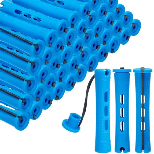Vista 8 de WILLBOND 60 Piezas Varillas Cortas para Permanente Varillas para Permanente de Cabello Natural con Banda de Goma Elástica Kit de Ondas Frías