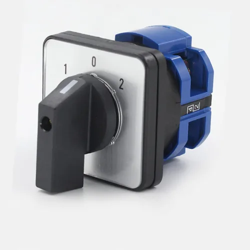 Vista 6 de Interruptor selector de cambio universal, interruptor de transferencia de energía, 3 posiciones 4 terminales, LW26-10/1 380V 10A Motor, Generadores