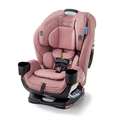 Vista 10 de Asiento de coche convertible para bebé Graco Extend2Fit, orientación hacia atrás y hacia adelante, panel de extensión ajustable para mayor espacio