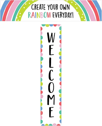 Vista 21 de CTP Apple Time Welcome - Banner de 2 caras (doble cara 1 frase en cada lado) (11024 Creative Teaching Press)