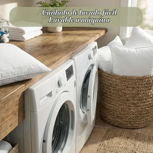 Vista 7 de Threadmill Almohadas de cama suaves tamaño estándar paquete de 2 Almohadas de cama de refrigeración alternativas al plumón para dormir Almohadas