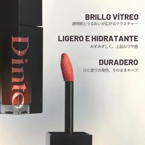 Vista 3 de DINTO Tinta de Labios Brillante y Luminosa (222 Fīat Lūx)