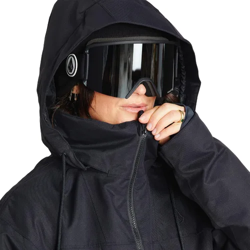 Vista 15 de Volcom Chaqueta de invierno con capucha Hailyn Snowboard Ski para mujer