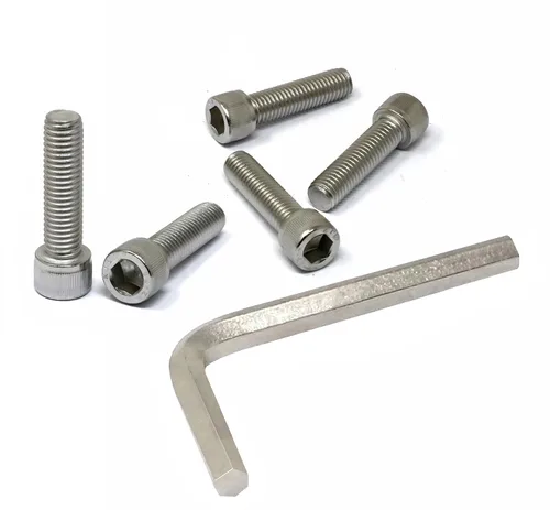 Vista 156 de iexcell Kit de tornillos de cabeza hexagonal de acero inoxidable 304, 100 unidades M2 x 0.157 in, paso de rosca de 0.016 in