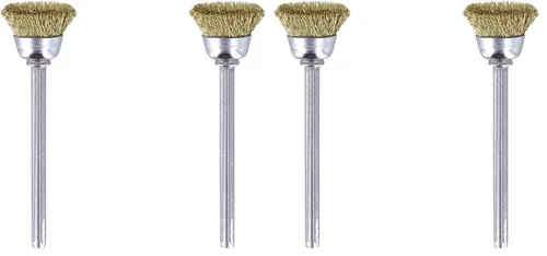 Vista 9 de Dremel 536-02 Cepillos de latón (paquete de 2), 1/2" de diámetro