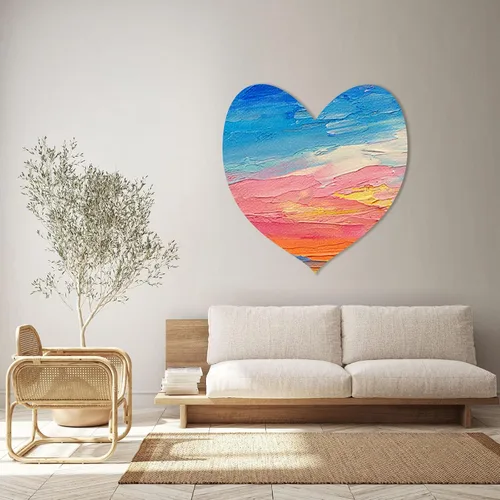 Vista 5 de PATIKIL Paquete de 4 paneles de madera con forma de corazón de 8 x 8 pulgadas, paneles de arte en blanco estirados para pintura acrílica, óleo