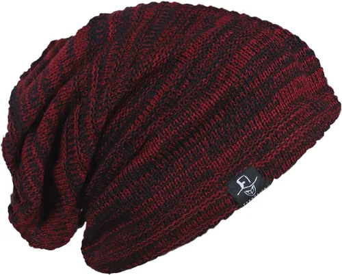 Vista 22 de FORBUSITE - Gorro holgado de punto para hombre, de gran tamaño, para verano e invierno B08