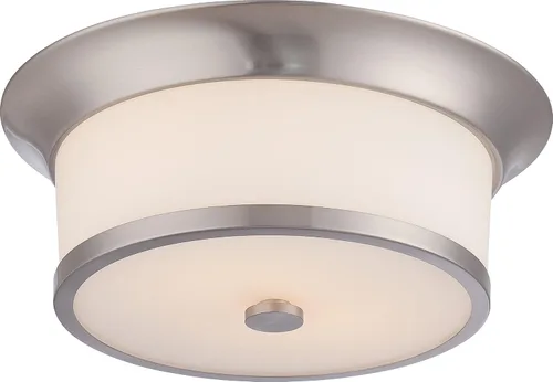 Vista 6 de NUVO 60/5457 Mini colgante de una luz, Pwt, Nckl, B/S, Slvr