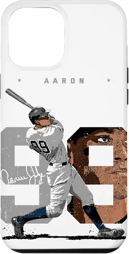 Vista 26 de Aaron Judge Number Portrait Baj New York MLBPA Case for iPhone 17