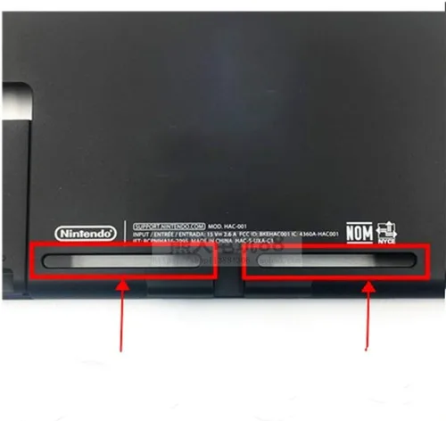 Vista 6 de Red de refrigeración izquierda y derecha para evitar el polvo, para Nintendo Switch NS, consola