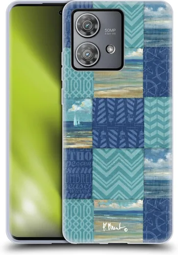 Vista 18 de Head Case Designs Officially Licensed Paul Brent Agate Mermaid Coastal Soft Gel Case Compatible with Motorola Edge 40 Neo 5G