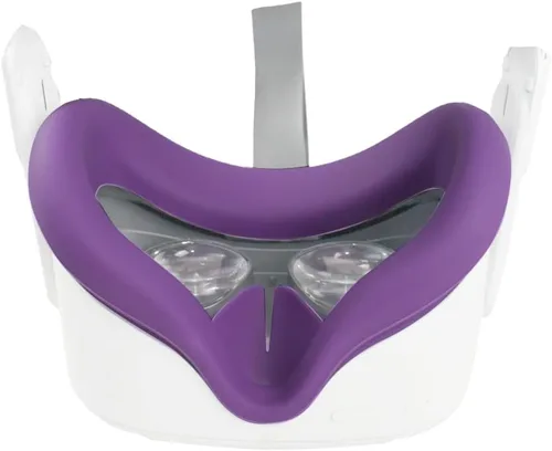 Vista 6 de Head Strap for Oculus Quest 2 Accessories, Adjustable and Lightweight Elite Strap and Decompression Comfort Foam VR Headrest Accessories Silicone