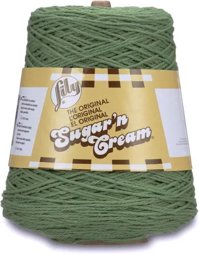 Vista 20 de Hilados Lily Sugar and Cream, Algodón, Blanco, Paquete de 10