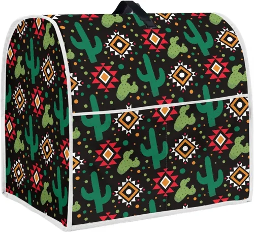 Vista 11 de Veniyate Funda para mezclador de soporte de impresión étnica tribal africana compatible con 5-8 cuartos de galón para ayuda de cocina, cubierta a