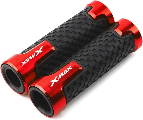Vista 4 de Motorcycle Handlebar Grips Xmax Motorcycle Handle Bar Handlebar Hand Grips for Yamaha X-MAX 125 250 300 400 XMAX125 XMAX250 Xmax 300 XMAX400 7/8