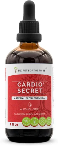 Vista 7 de Secrets of the Tribe - Secreto cardiovascular, fórmula de flujo arterial, mezcla de suplementos herbarios, extracto líquido sin alcohol (2 fl oz)