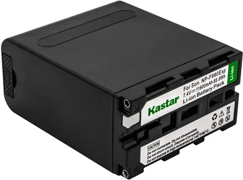 Vista 3 de Kastar NP-F990EXP - Batería de repuesto para Sony NP-F330 NP-F550 NP-F570 NP-F730 NP-F750 NP-F770 NP-F780 NP-F930 NP-F950 NP-F960 NP-F970 NP-F970