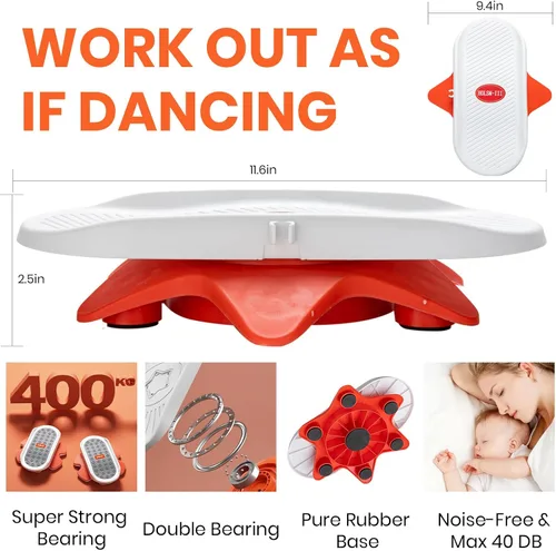 Vista 7 de Tabla de ejercicios para abdominales, para hacer ejercicio abdominal, para ejercicios abdominales, entrenador de cintura, disco de torsión