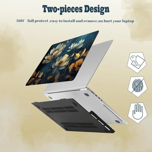 Vista 152 de Carcasa para laptop MacBook Air de 11 pulgadas 2015 2014 2013 2012 2011 2010 versión modelo A1465 A1370, Air 11.6 pulgadas a presión funda rígida