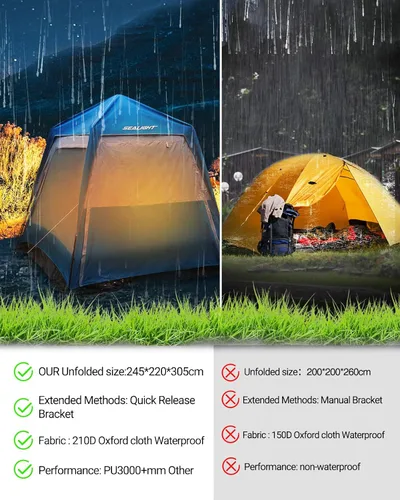 Vista 3 de SEALIGHT SUV Tents 4-6p