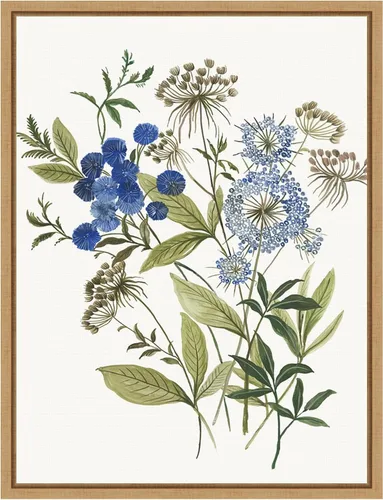 Vista 16 de Amanti Art Lienzo enmarcado para pared, 24 x 18 pulgadas, Botana I de Asia Jensen, lienzo enmarcado para pared, obras de arte de flores, decoración