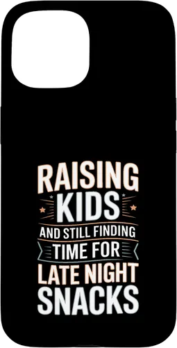 Vista 6 de Raising Kids and Still Finding Time for Late Night Snacks Case for iPhone 17
