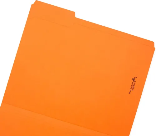 Vista 9 de Blue Summit Supplies 100 carpetas de archivos, cartas, colores surtidos