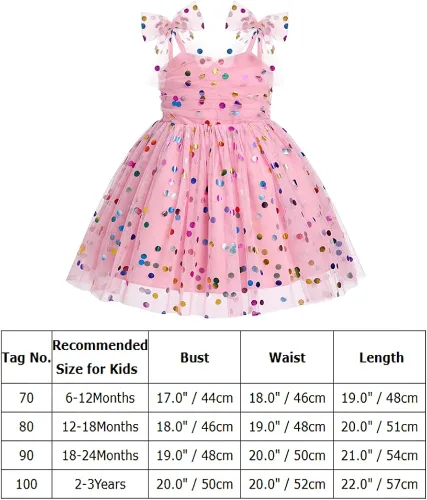 Vista 4 de Vestido tutú para niña, sin mangas, fruncido, vestido de verano con lentejuelas brillantes, lunares, estrellas, princesa, vestido de tul