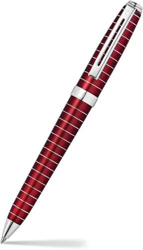 Vista 7 de Sheaffer Prelude - Bolígrafo de laca de ónix negro con tapa de paladio perseguido y ribete chapado en oro de 22 quilates