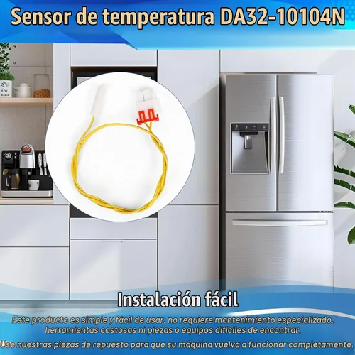Vista 6 de 4pcs DA32-10104N Sensor de temperatura para refrigerador Samsung, sensor de temperatura del refrigerador para DA32-10104V 2030330 AP4979323 PS4138666