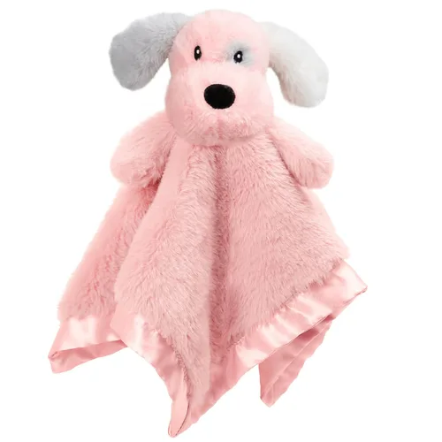 Vista 10 de Manta de Seguridad con Oso - Manta Suave para Bebé Lovey, Manta Esponjosa Unisex Lovie, Juguetes de Peluche para Acurrucarse, Oso de Peluche
