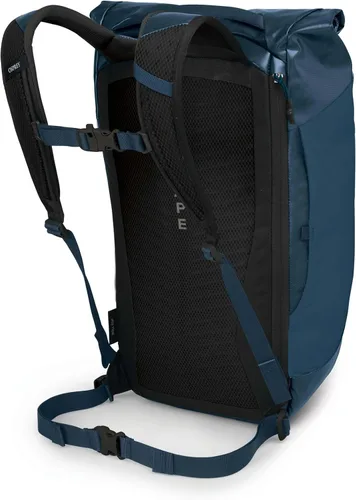 Vista 9 de Osprey Mochila para portátil Transporter con tapa enrollable, color azul Venturi Venturi Azul