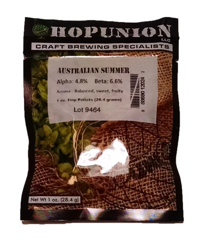 Vista 3 de Hopunion Pellets de lúpulo importados para la fabricación de cerveza casera (Australian - Galaxy)