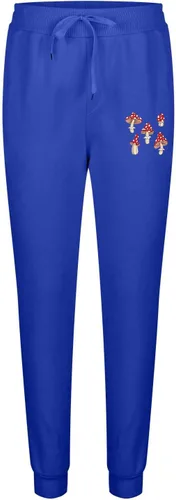 Vista 4 de Muscularfit Conjunto deportivo unisex de cuello redondo para hombres y mujeres, de gran tamaño, sudadera deportiva con capucha y pantalón deportivo