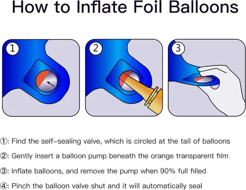 Vista 3 de Globos azul marino con el número 0 de 40 pulgadas, globos grandes de papel de aluminio de helio para fiesta de cumpleaños, decoraciones