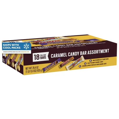 Vista 3 de Hershey - Caja de dulces surtidos de caramelo, 29.4 onzas (18 piezas)