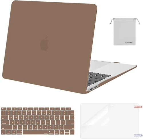 Vista 39 de MOSISO - Funda rígida y de plástico compatible con MacBook Air de 13 pulgadas versión 2022, 2021-2018, A2337 M1 A2179 A1932; con cubierta