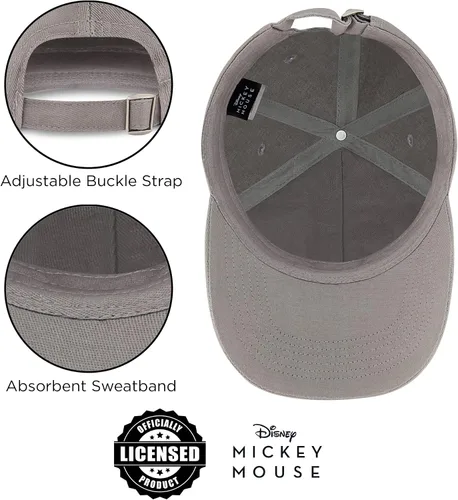 Vista 29 de Disney Gorra de béisbol para hombre, sombrero ajustable de Mickey Mouse para adultos