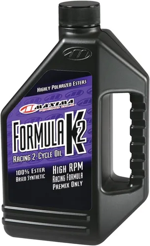Vista 2 de Maxima, Fórmula K2, 2 tiempos, aceite sintético, Premix para carreras