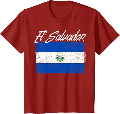 Vista 74 de Camiseta Salvadoreña Bandera El Salvador