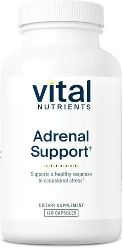 Vista 7 de Vital Nutrients Apoyo suprarrenal Suplementos de apoyo suprarrenal para la función de las glándulas y el manejo del cortisol Apoya los niveles