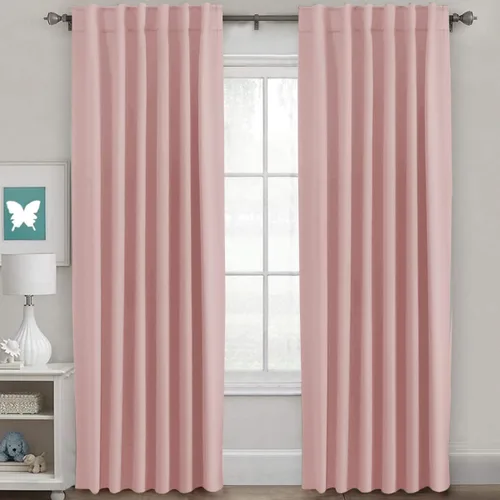 Vista 90 de H.VERSAILTEX Cortinas Opacas con Aislamiento Térmico, Paneles de Tratamiento de Ventanas que Oscurecen la Habitación, Cortinas Opacas para Sala