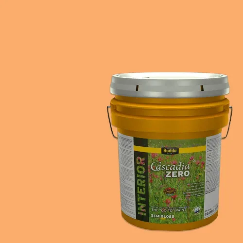 Vista 282 de Rodda Paint CASCADIA ZERO - Pintura plana e imprimación para interiores en uno, cuarto de galón, crema de ballet