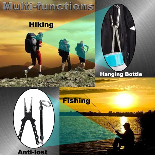 Vista 6 de Carabiner Clips 304 Stainless Steel Snap Hooks
