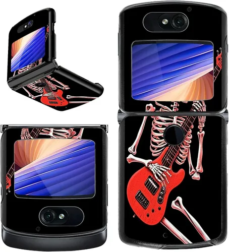 Vista 10 de Rossy Funda para Motorola RAZR 5G, para Moto RAZR 5G, funda delgada y ligera de policarbonato duro a prueba de golpes para Motorola Moto RAZR 5G
