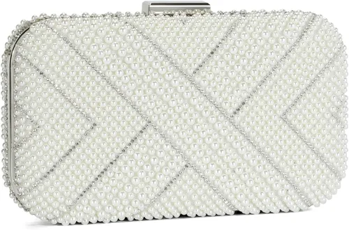 Vista 9 de UBORSE Bolsos de mano de noche para mujer, bolso de noche formal tejido, de cuero vegano, bolso cruzado de hombro, bolsa tipo sobre