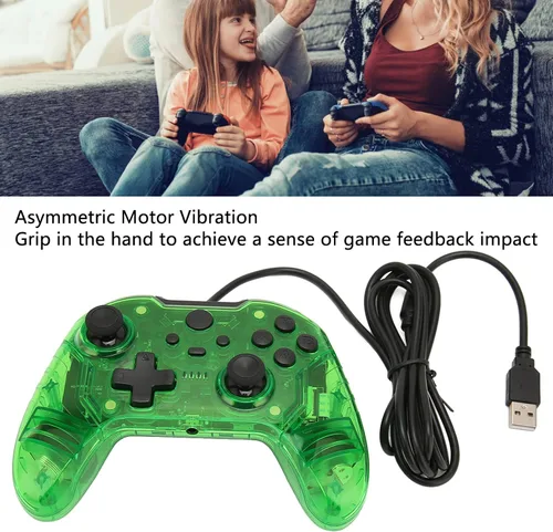 Vista 3 de Diyeeni Wired Controller for Xbox, RGB Game Controller with Dual Vibration, for Xbox One for Xbox One Slim for Xbox Series Slim for Xbox Series X