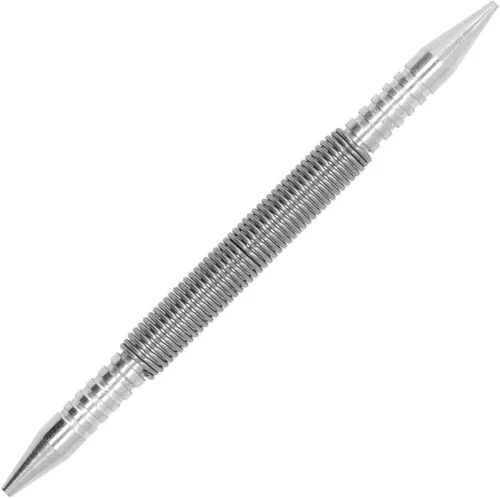 Vista 5 de Set de clavos, doble cabeza de clavo central, perforador pequeño y compacto de metal para carpintería